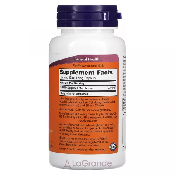 Now Foods Eggshell Membrane 500 mg ����������� ������� 