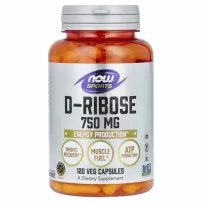 Now Foods Sports D-Ribose 750 mg ĳ������ ������� "�-������", 750 ��