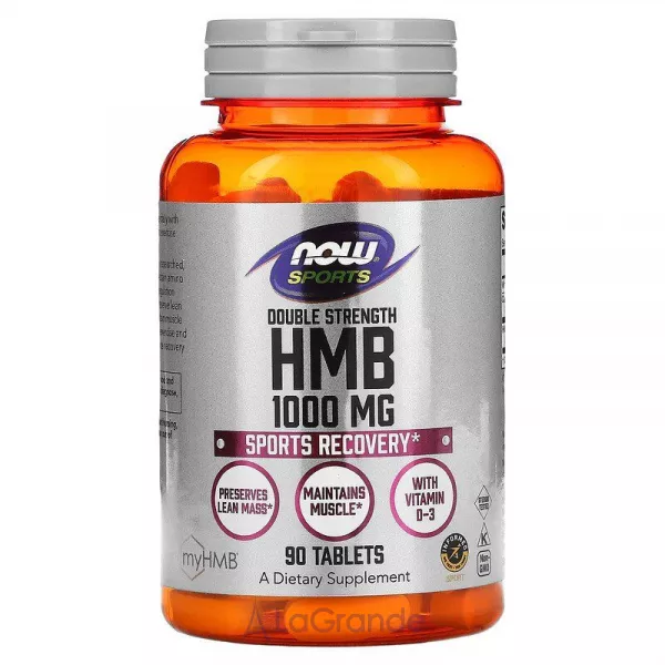 Now Foods Sports HMB Double Strength 1000 mg ����������� ������� 