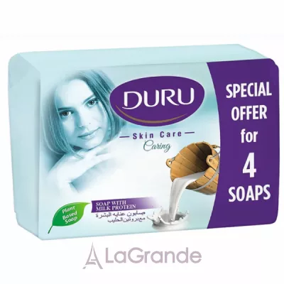 Duru Skin Care x4 Energizing Soap With Milk Protein     
