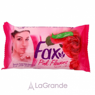 Fax Happy Home Beauty Pink Flowers Soap With Vitamin E   