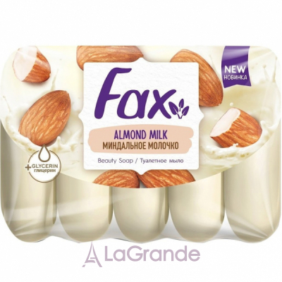 Fax Almond Milk Beauty Soap   