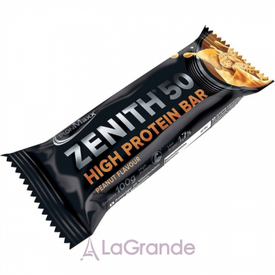 IronMaxx Zenith 50 High Protein Bar Peanut Flavour     