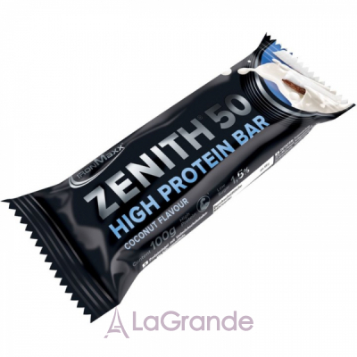 IronMaxx Zenith 50 High Protein Bar Coconut Flavour     