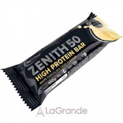 IronMaxx Zenith 50 High Protein Bar White Chocolate Crisp Flavour     