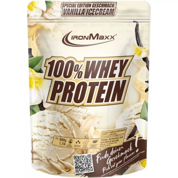 IronMaxx 100% Whey Protein Vanilla Icecream ������������ ������� 