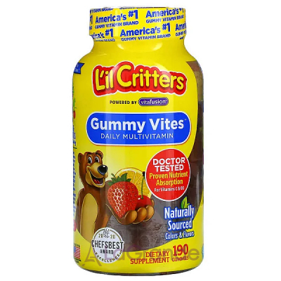 L'il Critters Gummy Vites Daily Multivitamin    ,     