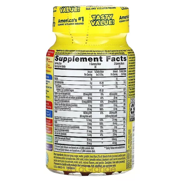 L'il Critters Gummy Vites Daily Multivitamin �������� ��������������� ��� �����, ����������� ������� �� ������ �������