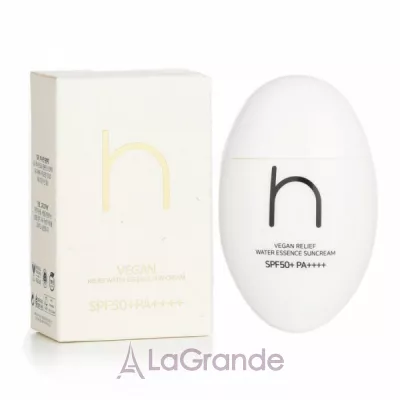 Hamel Vegan Relief Water Essence Sun Cream SPF50+ PA++++  - SPF50+ PA++++