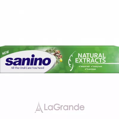 Sanino Natural Extracts Toothpaste     