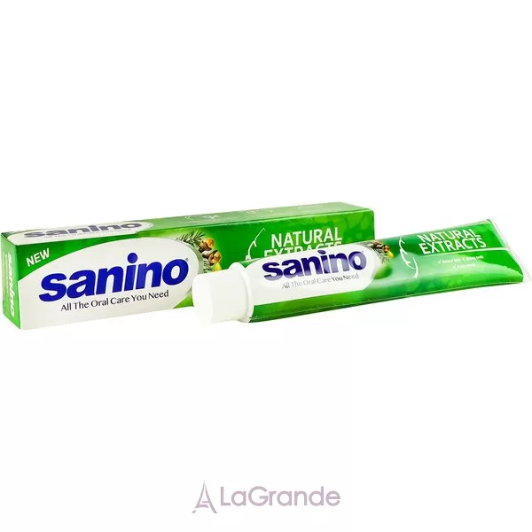 Sanino Natural Extracts Toothpaste ������ ����� � ������������ �����������