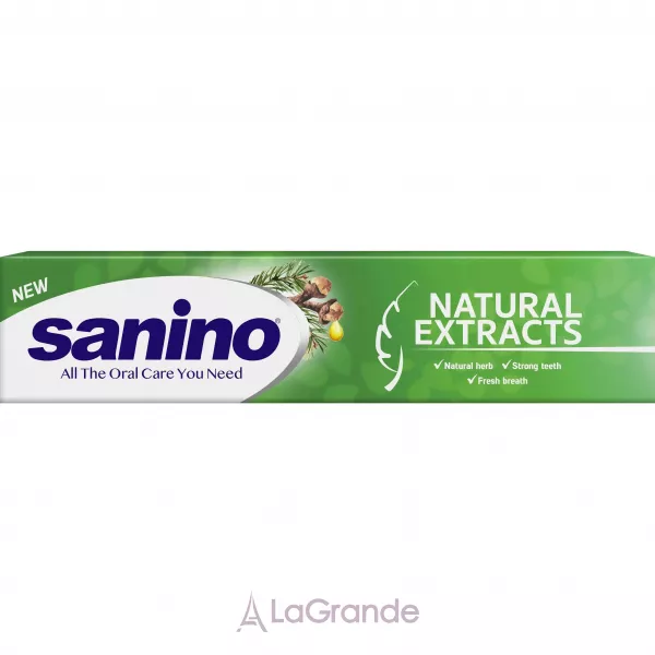 Sanino Natural Extracts Toothpaste ������ ����� � ������������ �����������