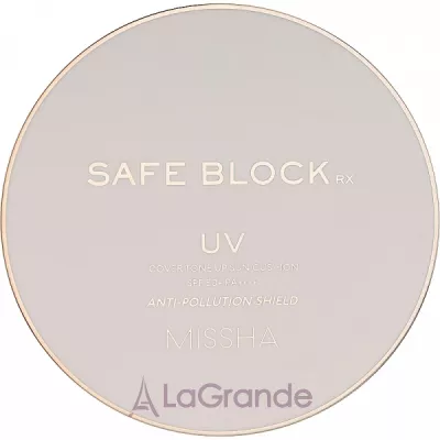 Missha Safe Block RX Cover Tone Up Sun Cushion SPF50+ PA++++    SPF50+