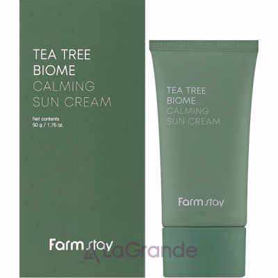 FarmStay Tea Tree Biome Calming Sun Cream   