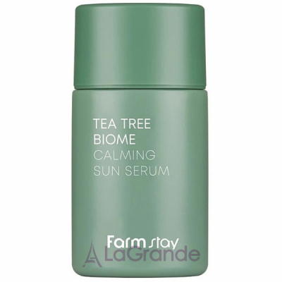 FarmStay Tea Tree Biome Calming Sun Serum SPF45   