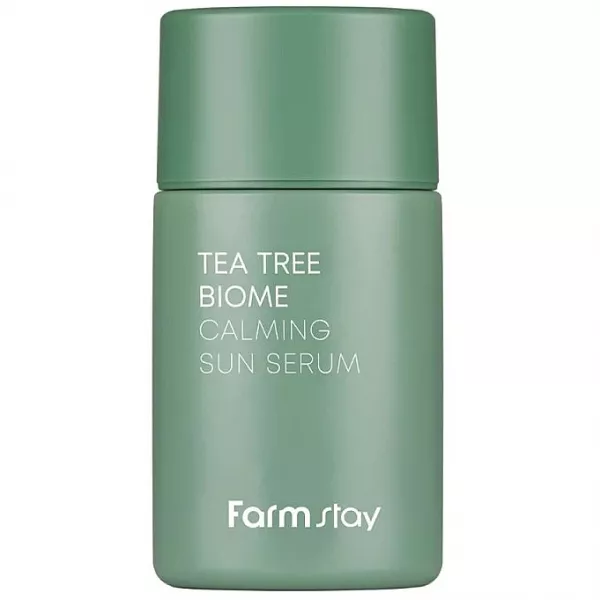 FarmStay Tea Tree Biome Calming Sun Serum SPF45 ������������� �������������� ���������