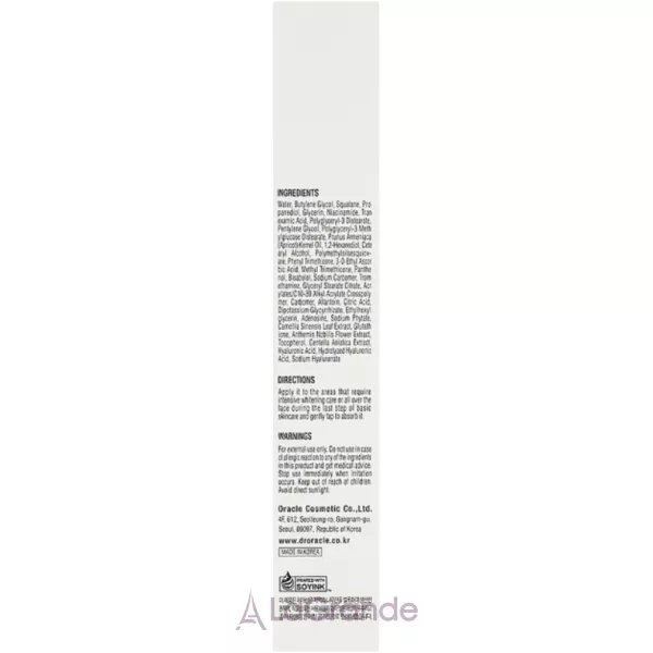 Dr. Oracle Nia Bright Spot Cream ���� ��� ������� �������� ����� ���������� �� ��������