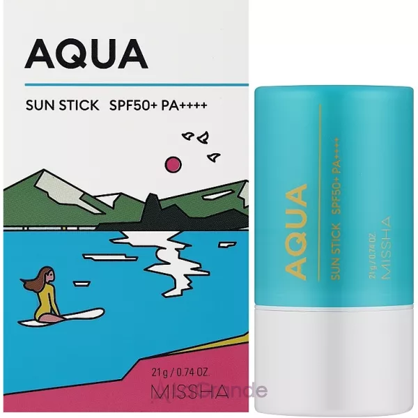 Missha Aqua Sun Stick SPF50+++ PA+++ �������������� ���� �� ������ ������ SPF50+++ PA+++