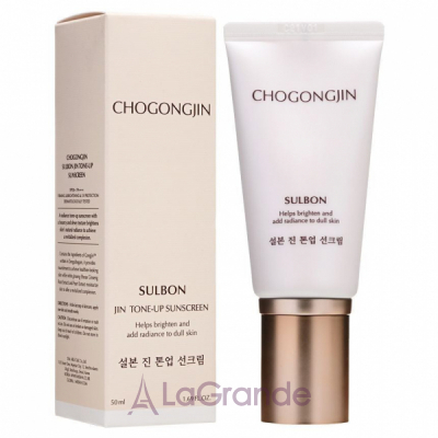 Chogongjin Sulbon Jin Tone-Up Sunscreen Cream SPF50+ PA++++    SPF50+ PA++++