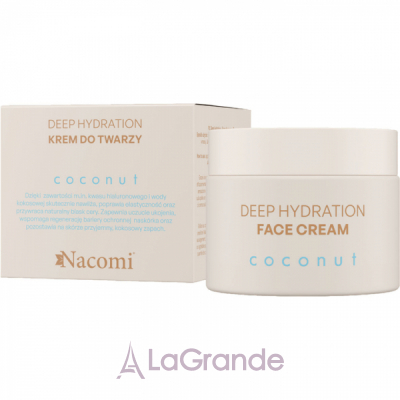 Nacomi Deep Hydration Coconut Moisturizing Facial Cream      