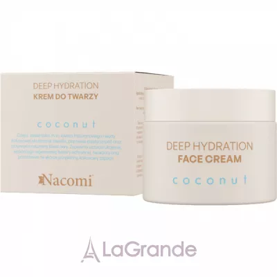 Nacomi Deep Hydration Coconut Moisturizing Facial Cream      