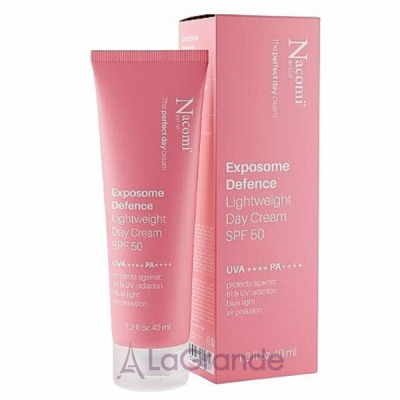 Nacomi Exposome Defence Lightweight Day Cream SPF 50      