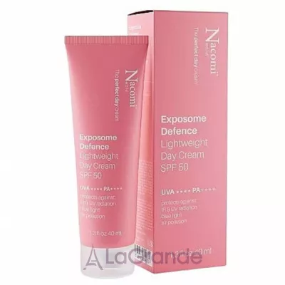 Nacomi Exposome Defence Lightweight Day Cream SPF 50      