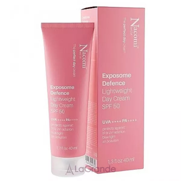 Nacomi Exposome Defence Lightweight Day Cream SPF 50 ������ ������ ���� ��� ������� 
