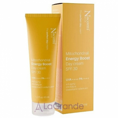 Nacomi Mitochondrial Energy Boost Day Cream SPF30     SPF30   Q10   