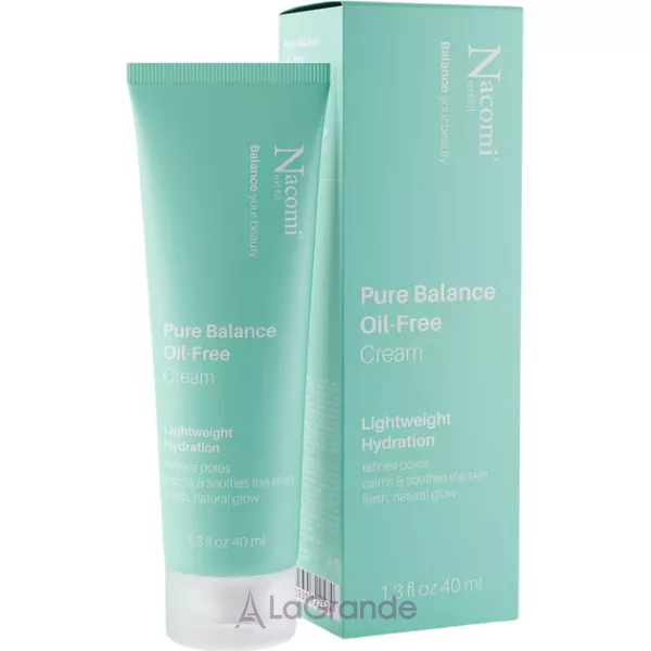 Nacomi Moisturizing Pure Balance Oil-Free Cream ����-���� � ������������ ����������� ������� ��� ������ � ��������������� ���� ����