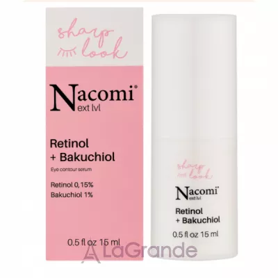 Nacomi Next Level Retinol + Bakuchiol Eye Contour Serum         