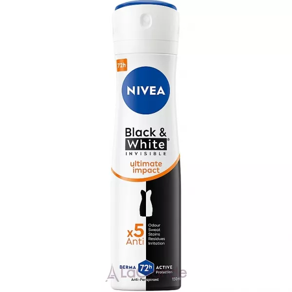 NIVEA Black & White Invisible Ultimate Impact Anti-Perspirant Spray ��������������-����� 