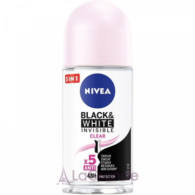 NIVEA Black & White Invisible Clear 48H   