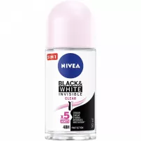 NIVEA Black & White Invisible Clear 48H ��������� �������������� "������ � �����. ���������, ���������� 48H"