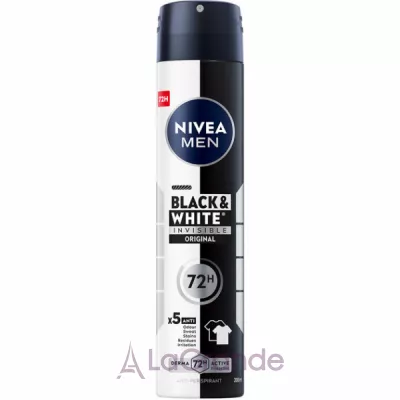 NIVEA MEN Black & White Invisible Original Anti-Perspirant 72H - 