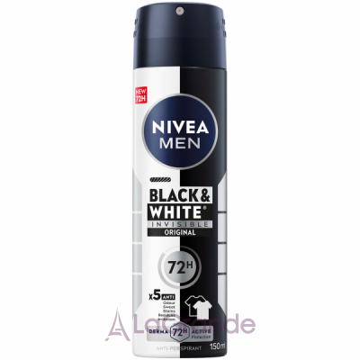 NIVEA MEN Black & White Invisible Original Anti-Perspirant 72H - 