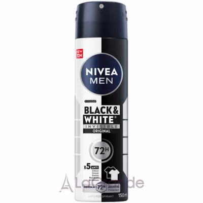 NIVEA MEN Black & White Invisible Original Anti-Perspirant 72H - 