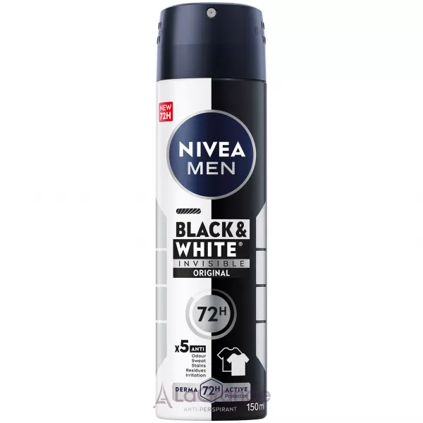 NIVEA MEN Black & White Invisible Original Anti-Perspirant 72H ��������������-����� 