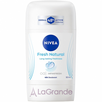 NIVEA Fresh Natural 48H Deodorant Stick - 