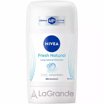 NIVEA Fresh Natural 48H Deodorant Stick - 