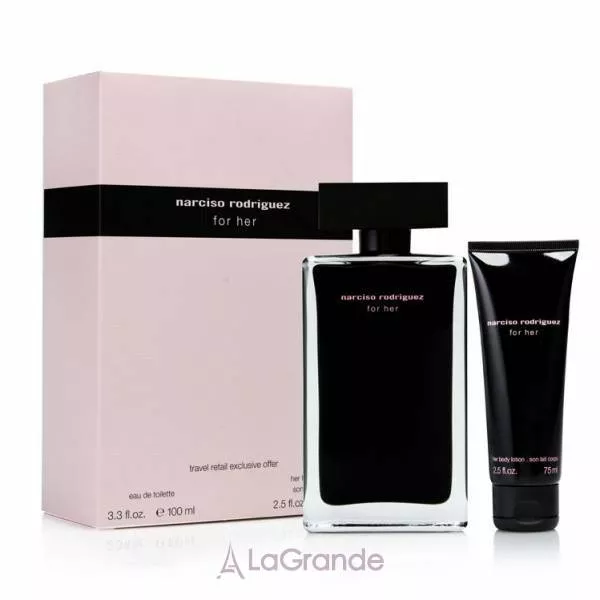 Narciso Rodriguez For Her ����� (��������� ���� 100 �� + ������ ��� ���� 75 ��)