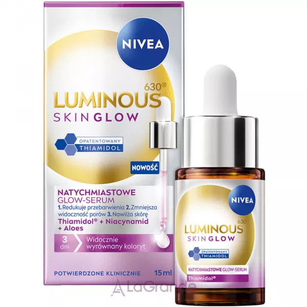 NIVEA Luminous 630 Skin Glow Serum ��������� ��� �������� ������ ����
