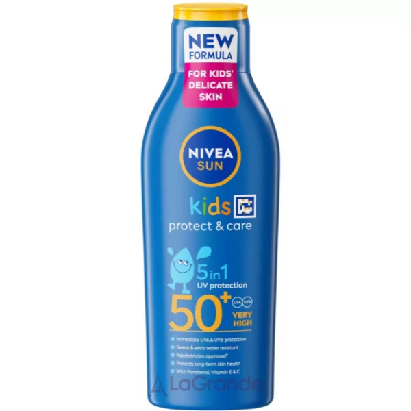 NIVEA SUN Kids Protect & Care 5in1 UV Protection SPF50+ ������� �������������� ������ 
