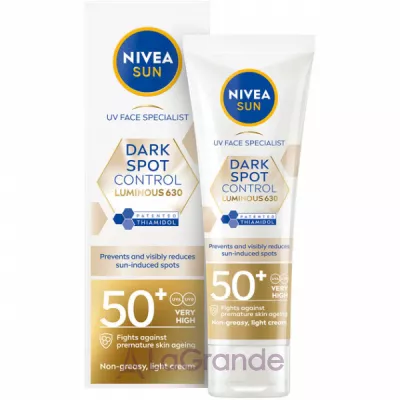 NIVEA SUN Luminous 630 Dark Spot Control SPF50+     