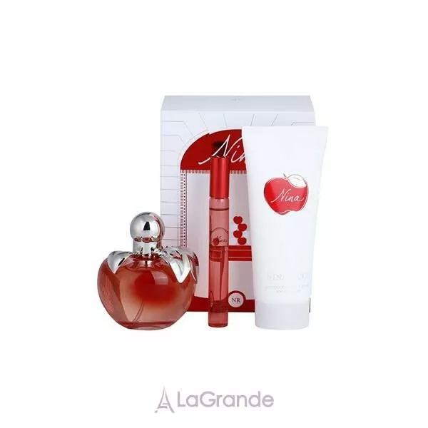 Nina Ricci Nina ����� (��������� ���� 80 �� + ������ ��� ���� 100 �� + �����-������ 10 ��)