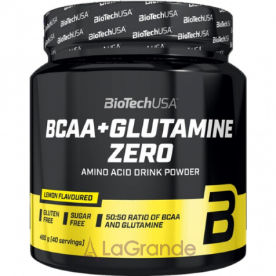 Biotech USA BCAA + Glutamine Zero Lemon Flavoured   