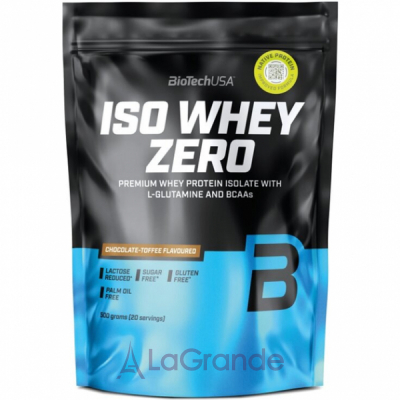 BioTech USA Iso Whey Zero Chocolate-Toffee   