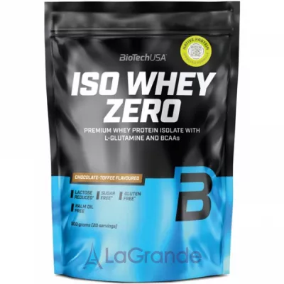 BioTech USA Iso Whey Zero Chocolate-Toffee   