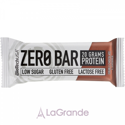 Biotech USA Zero Bar Double Chocolate   