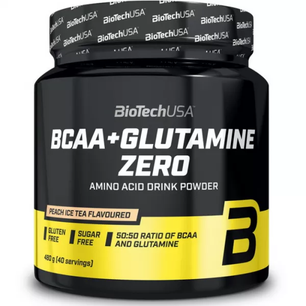 BioTech USA Glutamine Zero Peach Ice Tea ������������ 